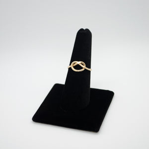 The Bolder Love Knot Ring