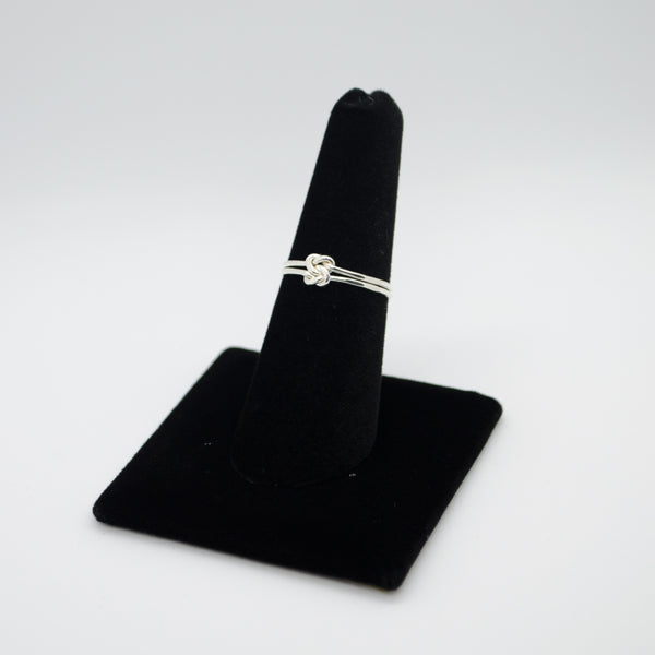 The Double Love Knot Ring